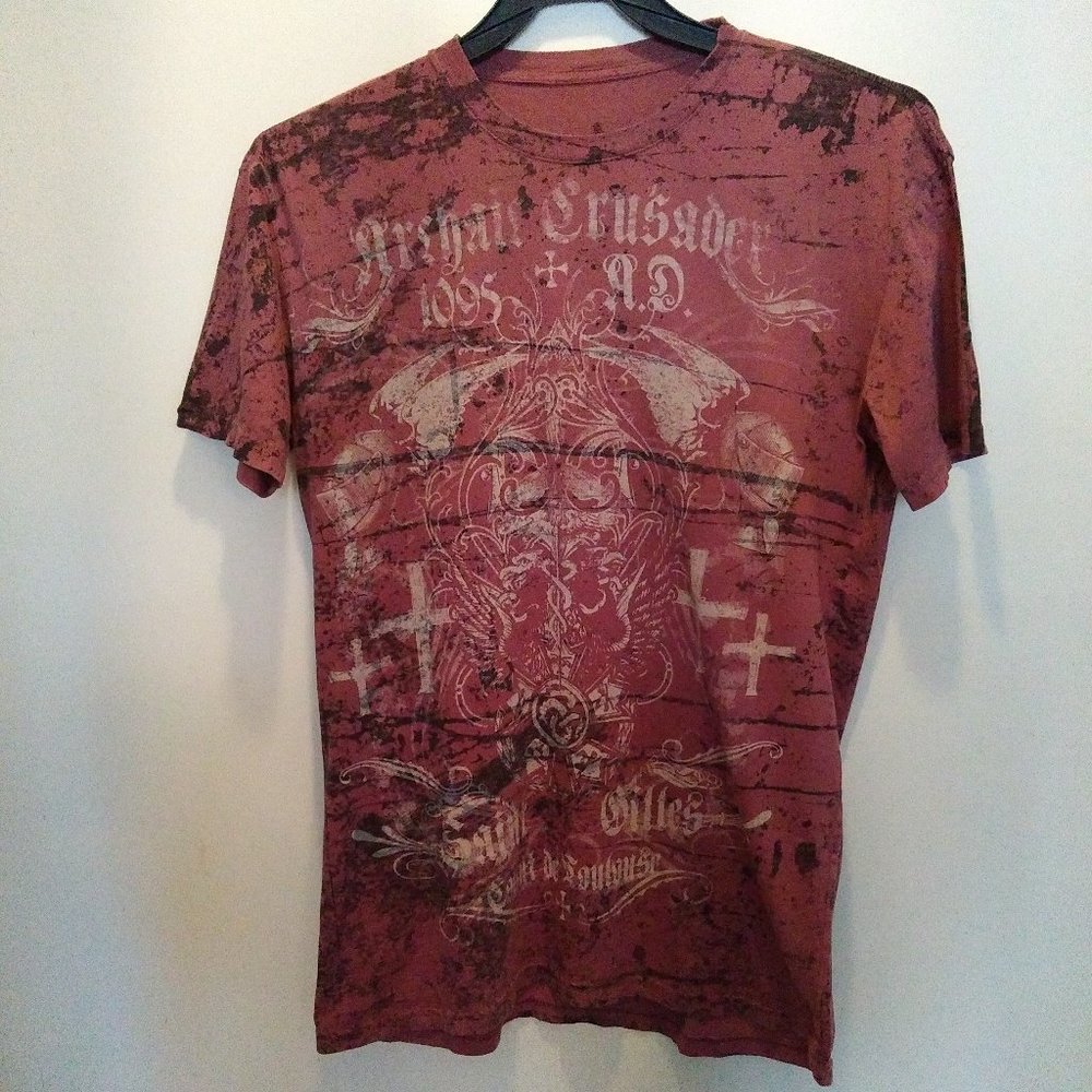 Archiac Crusader Men's Graphic TShirt Size Large